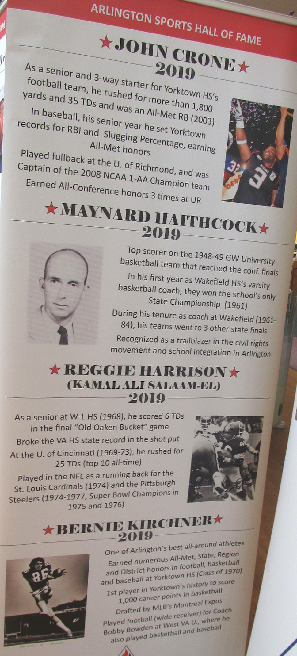 Arlington Sports Hall of Fame 18
